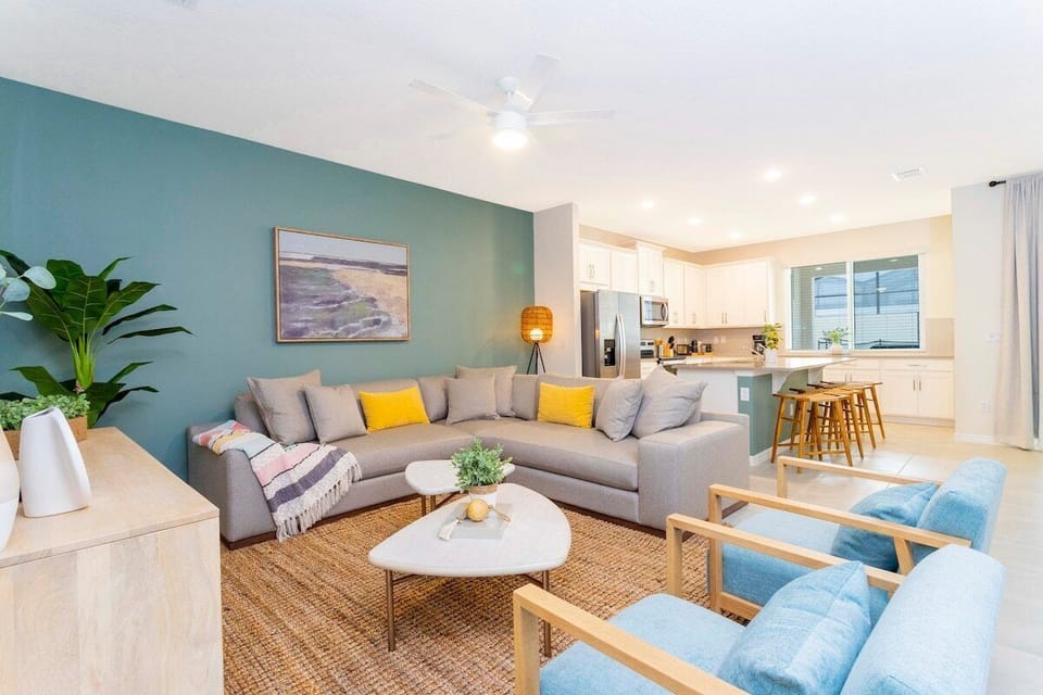 Step into this spacious, comfortable living area, designed with a touch of elegance and utmost comfort for a memorable stay.  Tv for all the family entertainment
