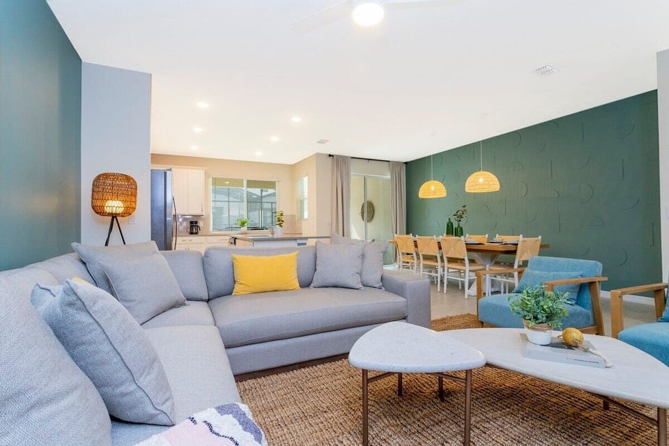 Step into this spacious, comfortable living area, designed with a touch of elegance and utmost comfort for a memorable stay.  Tv for all the family entertainment