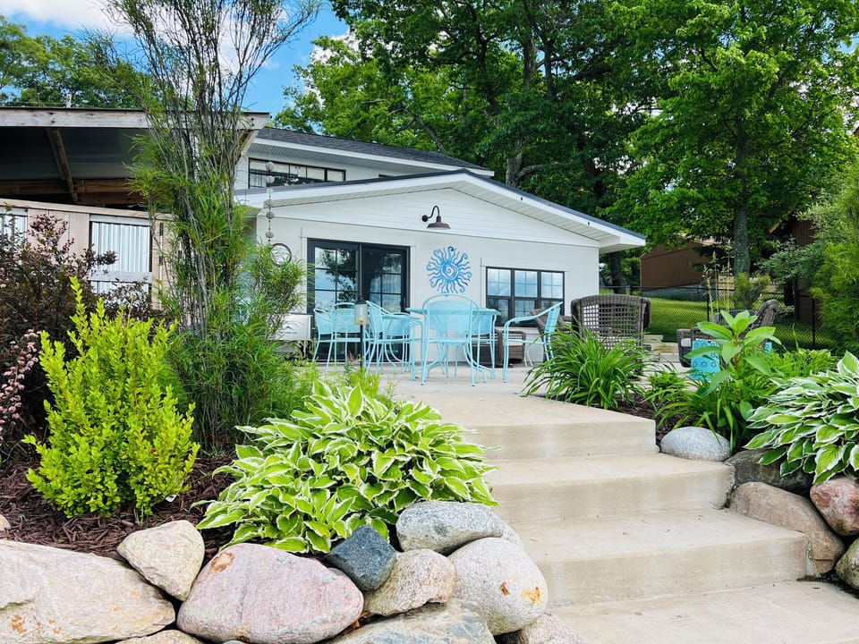 backyard area 