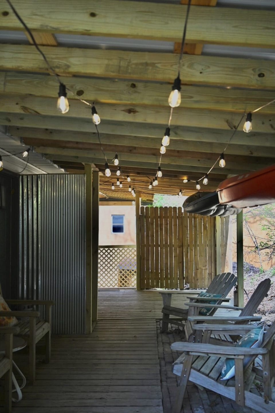 Back deck