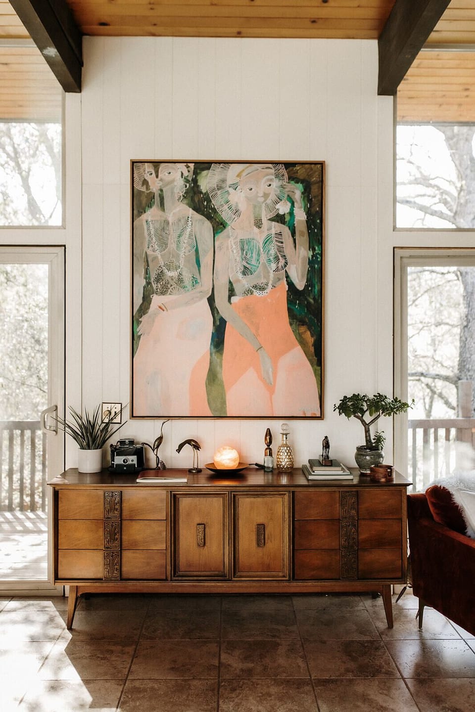 Unique and original artwork throughout. 