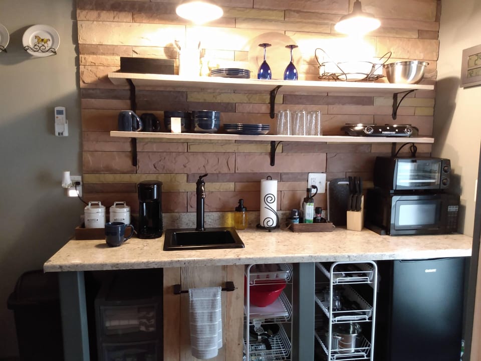 Fully stocked Kitchenette