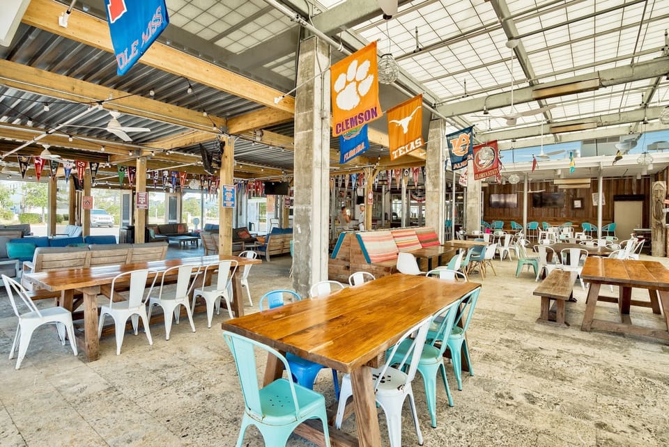 Enjoy an evening making friends and memories at the full-service bar.