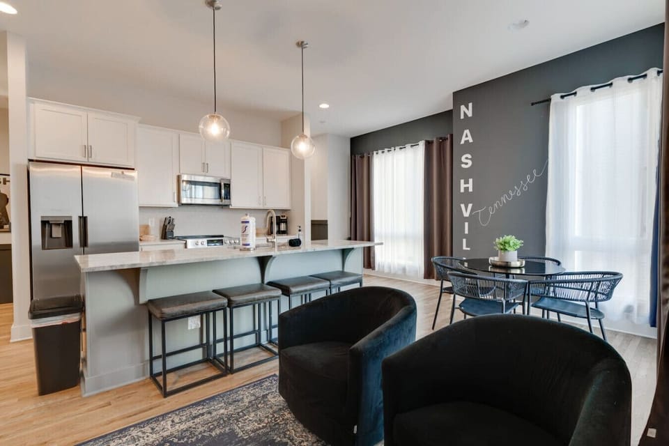 An open-concept kitchen and dining area designed for effortless everyday living and entertaining