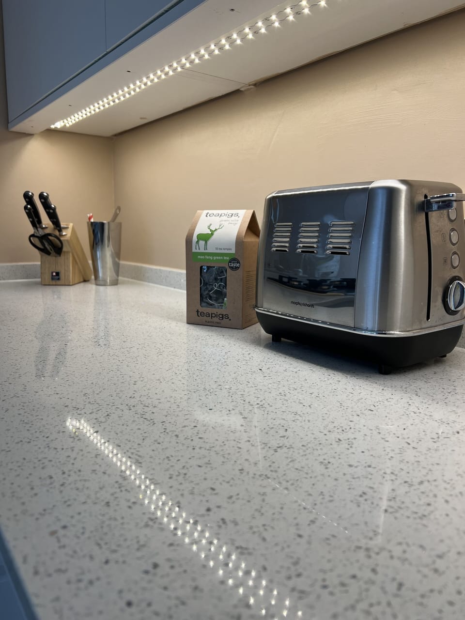 Shiny new kitchen 