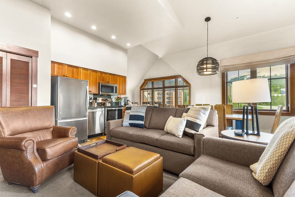 Queen sleeper sofa in living room