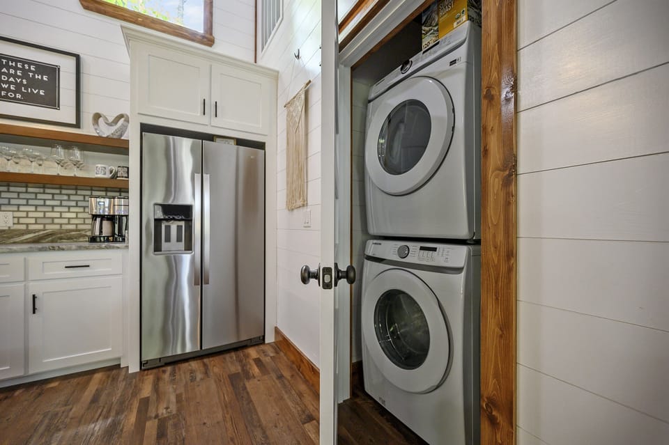 Full size washer and dryer available for your use during your stay
