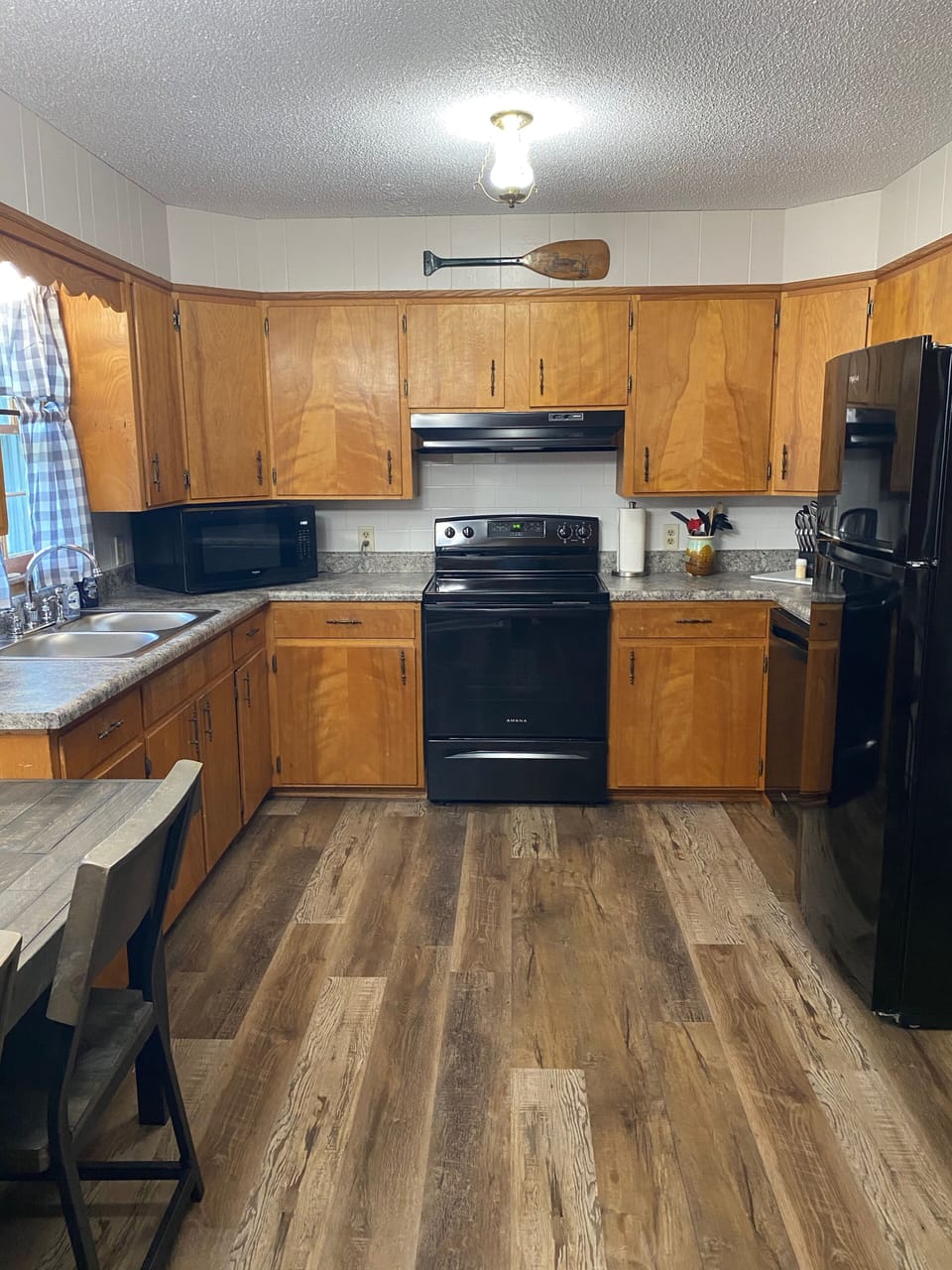 Fully stocked kitchen