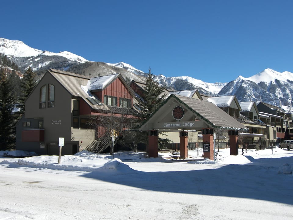 Right near the slopes.