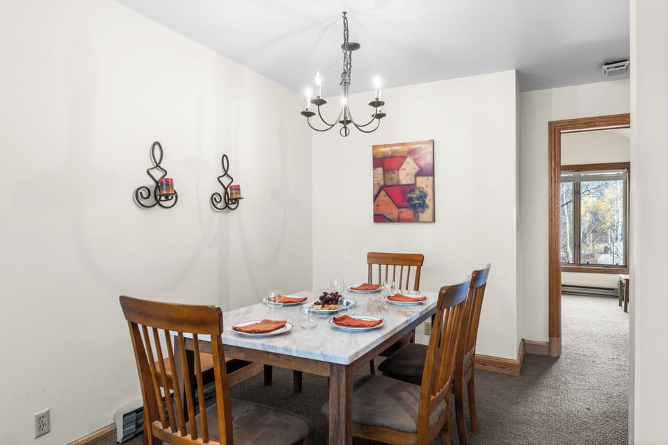 Dining area.