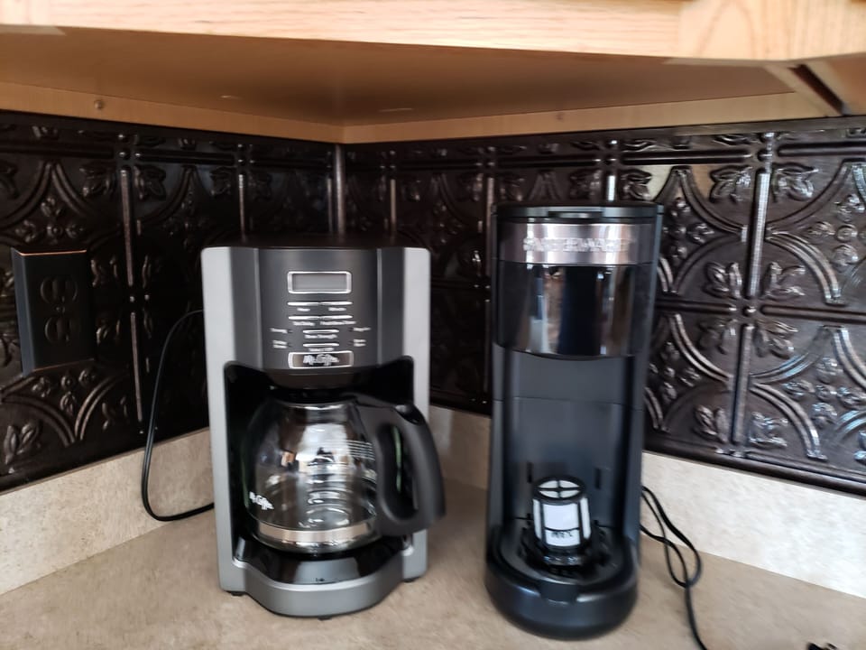 Single serve pod and drip coffeemakers