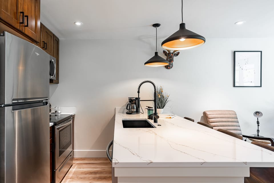 Modern appliances.