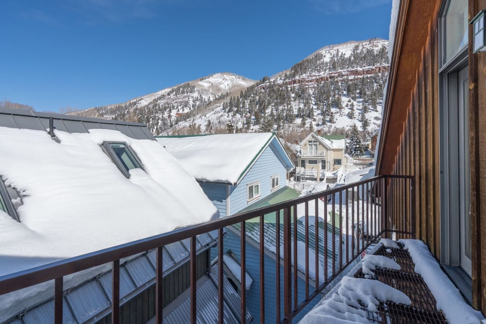 Mountain views.