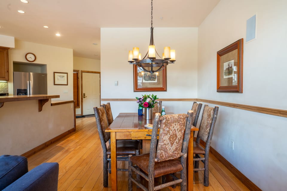 Dining area.