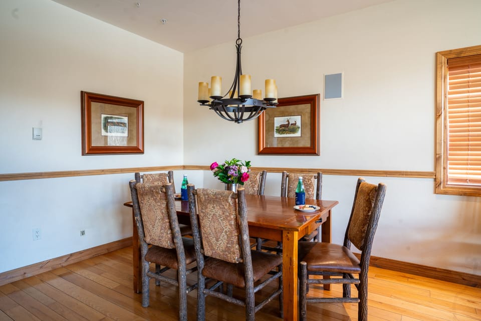Dining area.