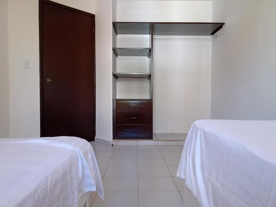 Laptop workspace, free WiFi, bed sheets