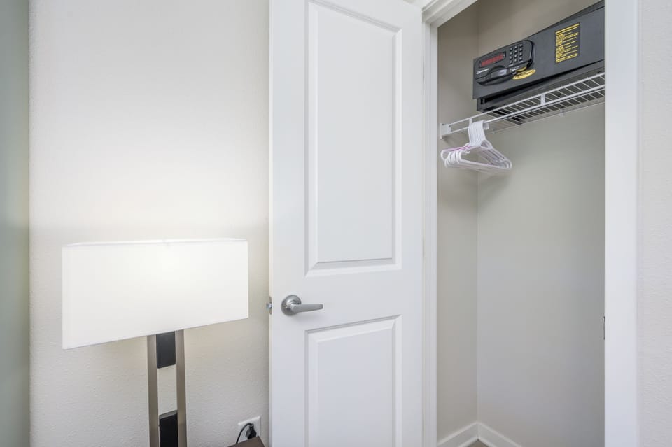 Primary Closet with Safe