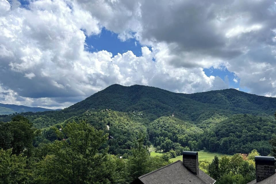 Amazing view from the balconies!