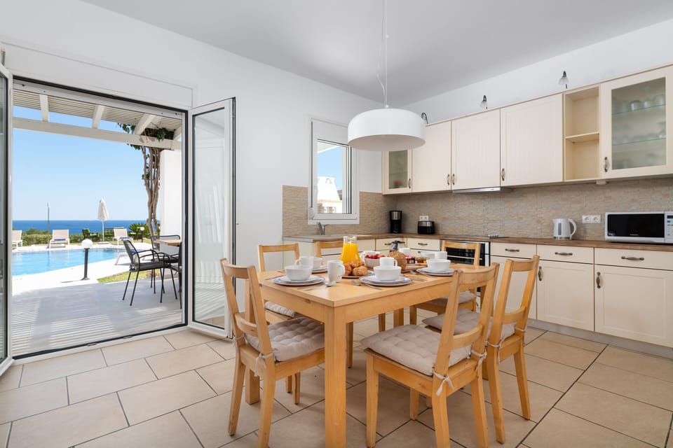 Kitchen Dining with a view