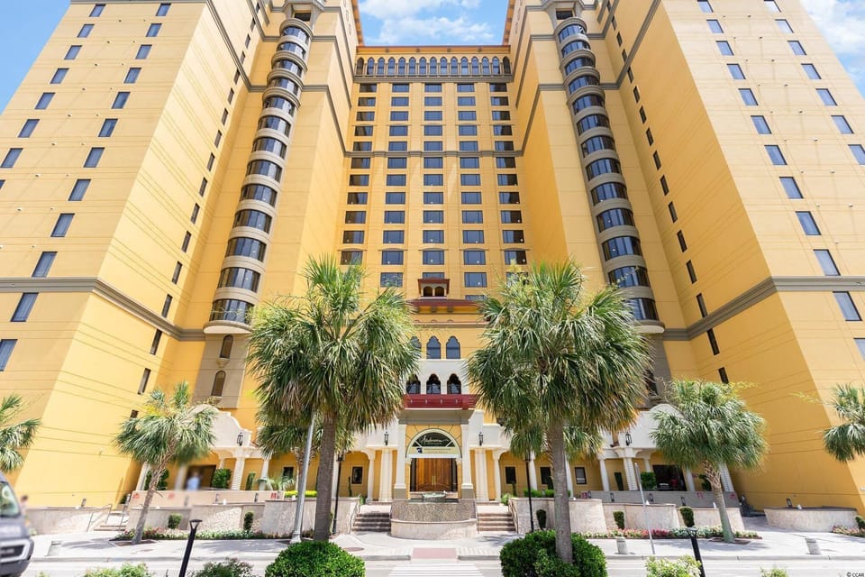 Frontal view of the upscale Anderson Ocean Club!