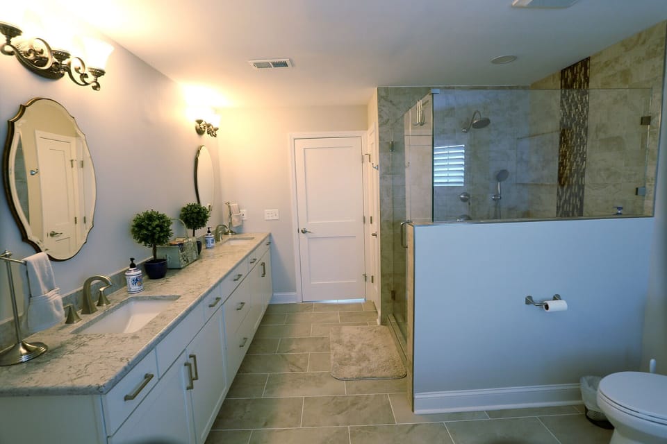 Another view of primary bathroom