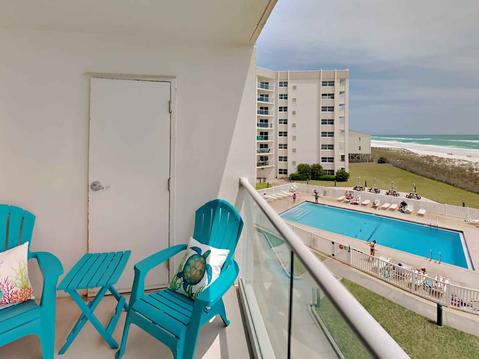 Gulf Front Balcony View