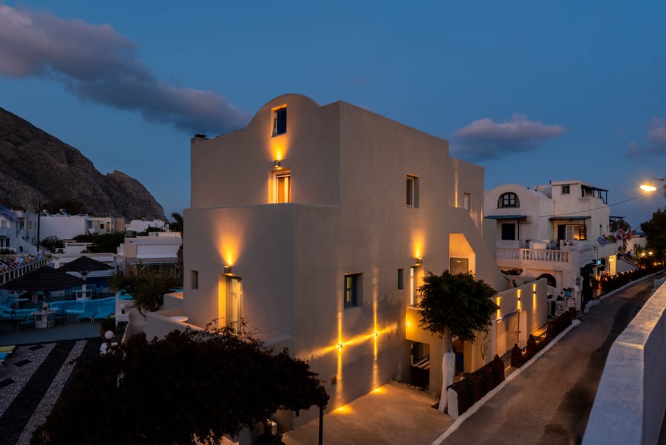 Front of property - evening/night