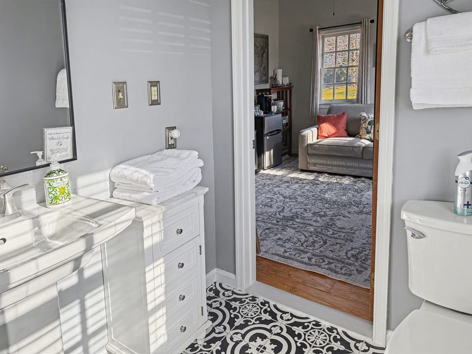 Private Bathroom off the Living Room