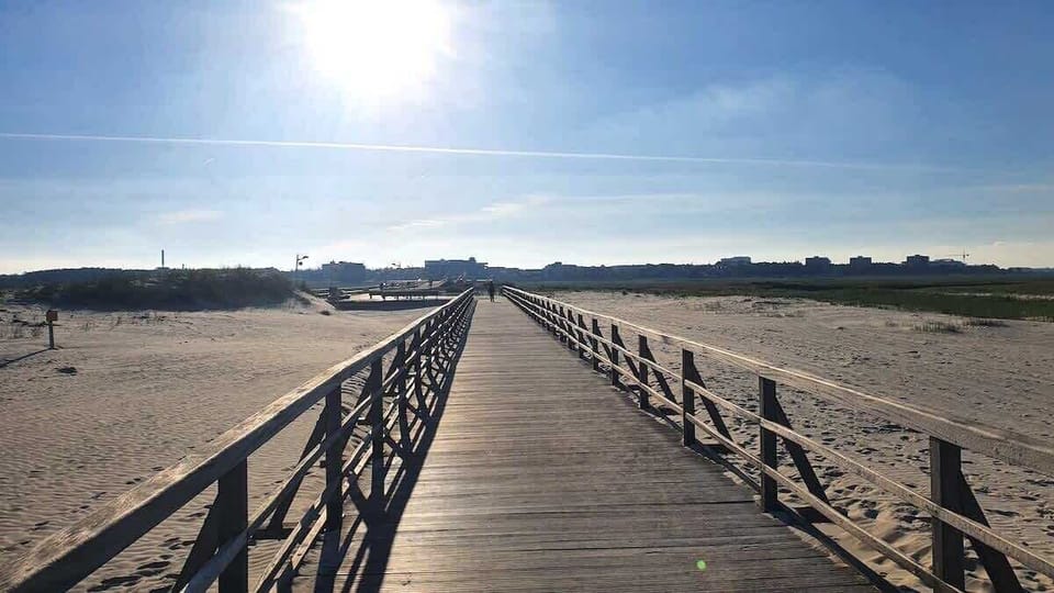 Seebrücke - Weg zum Strand Bad