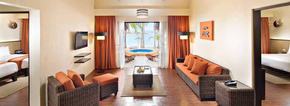Panglao Villa | Living room | LED TV