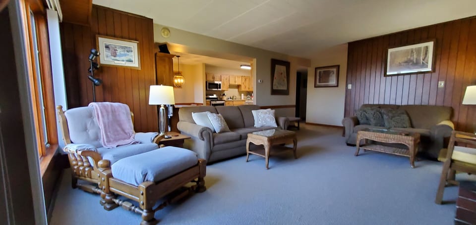 Living Room with New Carpet