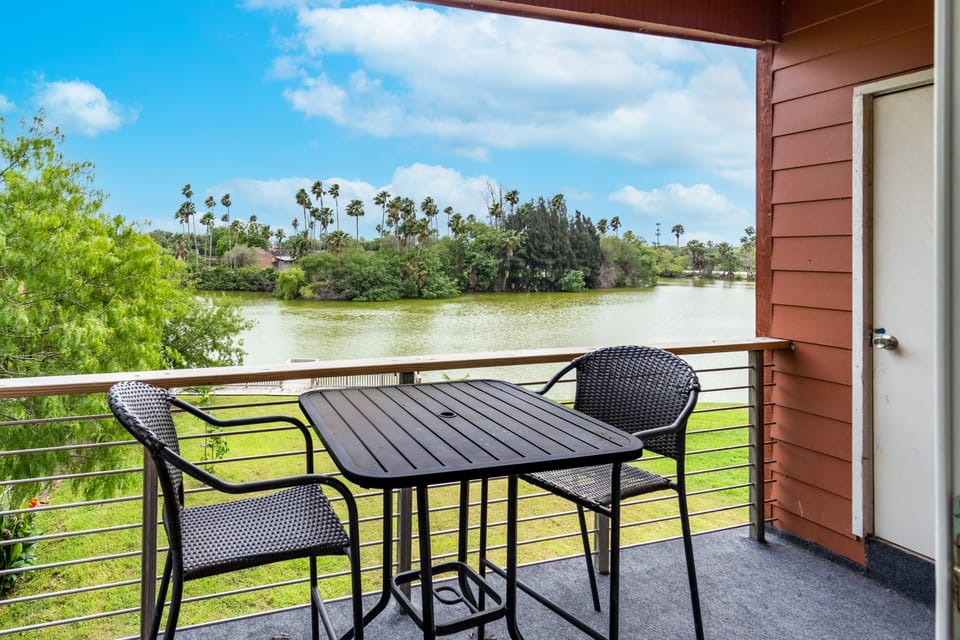 Enjoy reading while drinking a cup of coffee/ just sit back and enjoy the view.