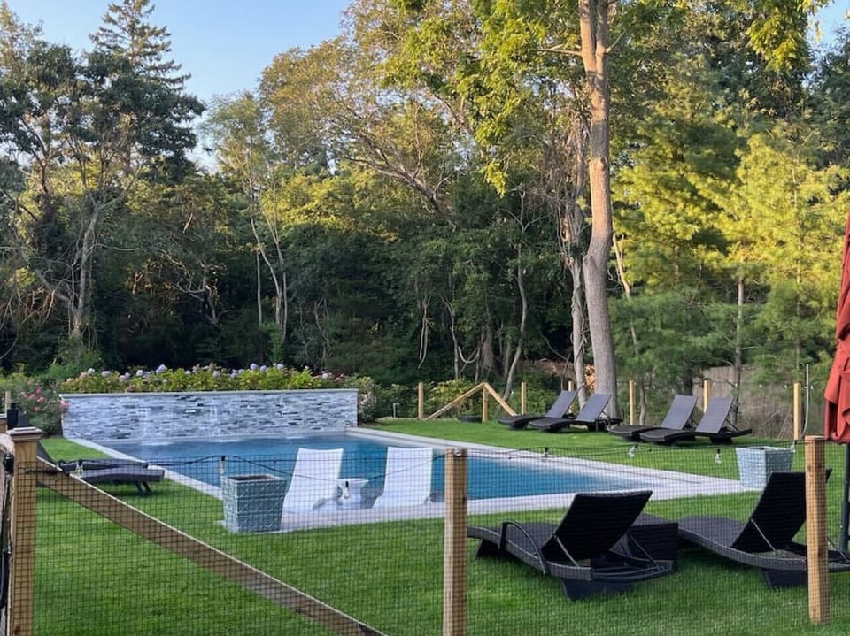 The pool is only open and operational from mid-May through mid-September.