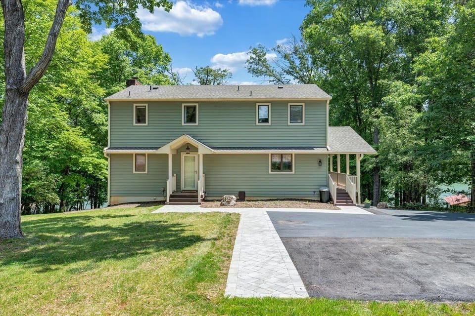Lakefront home with private dock. All new interior!
