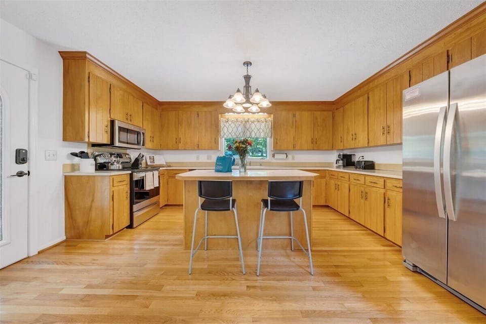 All our rental homes feature fully stocked kitchens.
