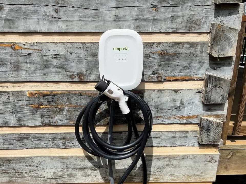 We have a 48 amp Level 2 EV Charger for Guest Use - Will charge all EV's that have a J1772 connection. Will Charge all Teslas using the Tesla Adaptor.