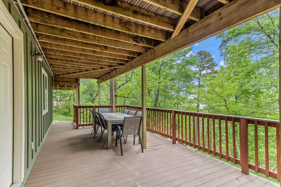 Covered Outdoor Dining Space