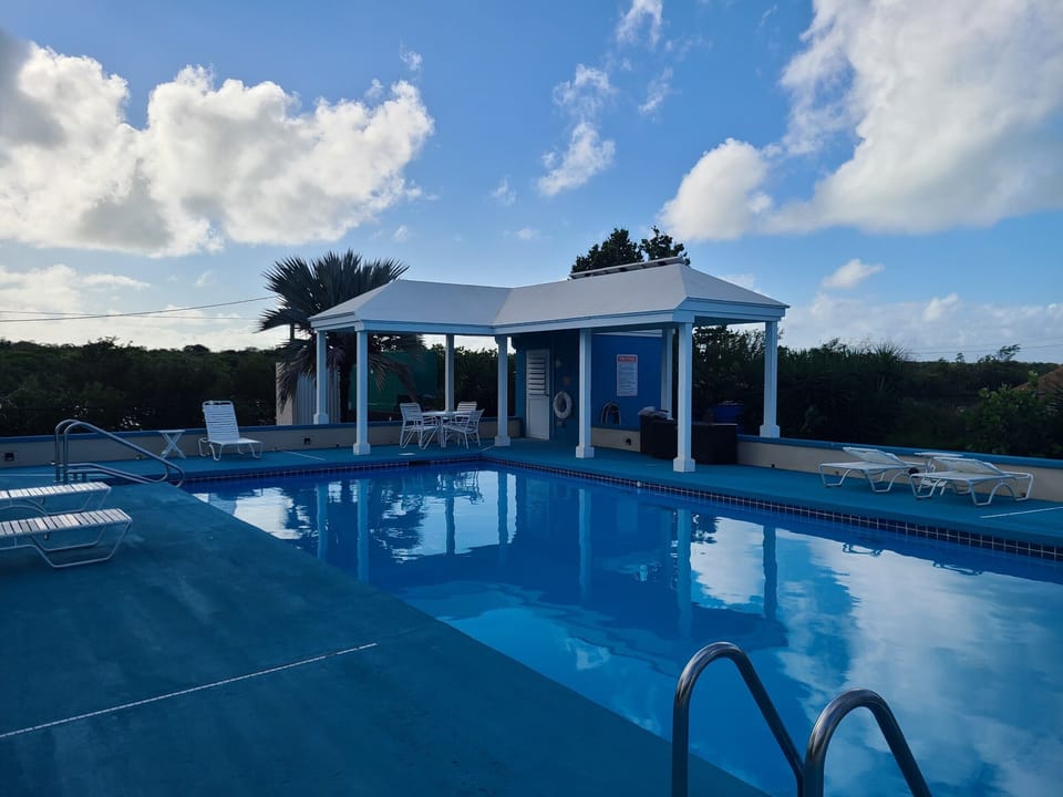 Our condo's private pool for only 18 units.