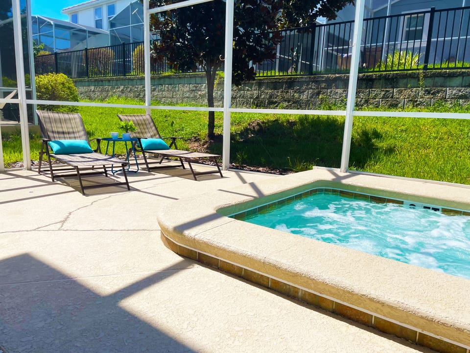 Sun Bath by Private Pool