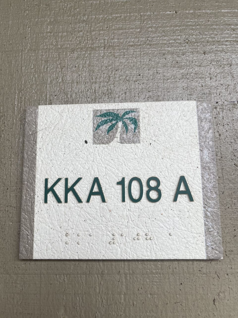 KKA108A Door Sign