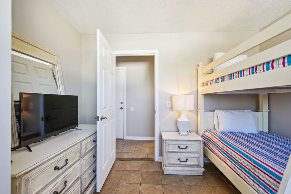 Bedroom 2 with Double Size Bed and Twin-Size Bunk Bed