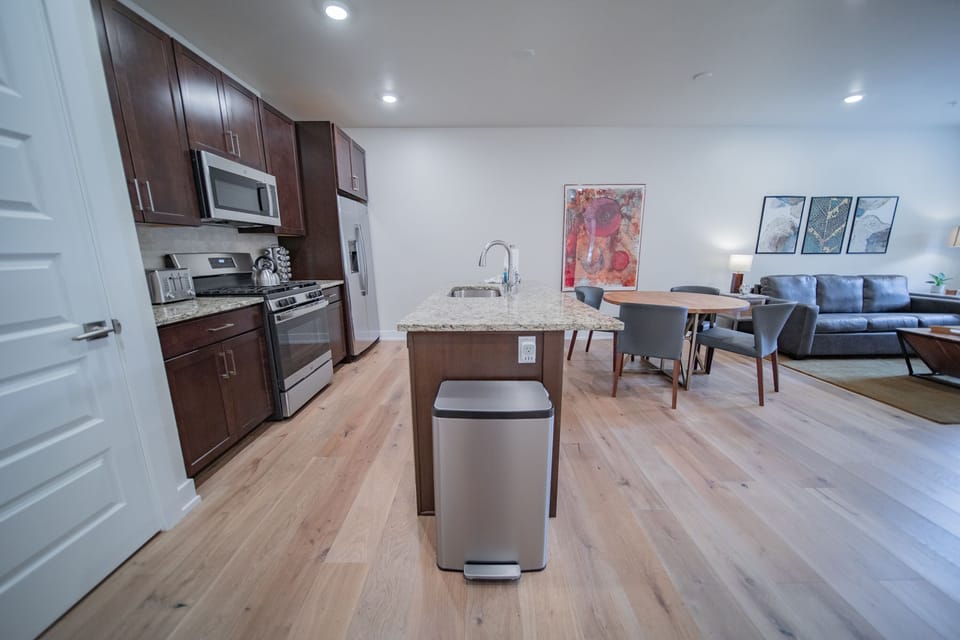 Convenient kitchen island