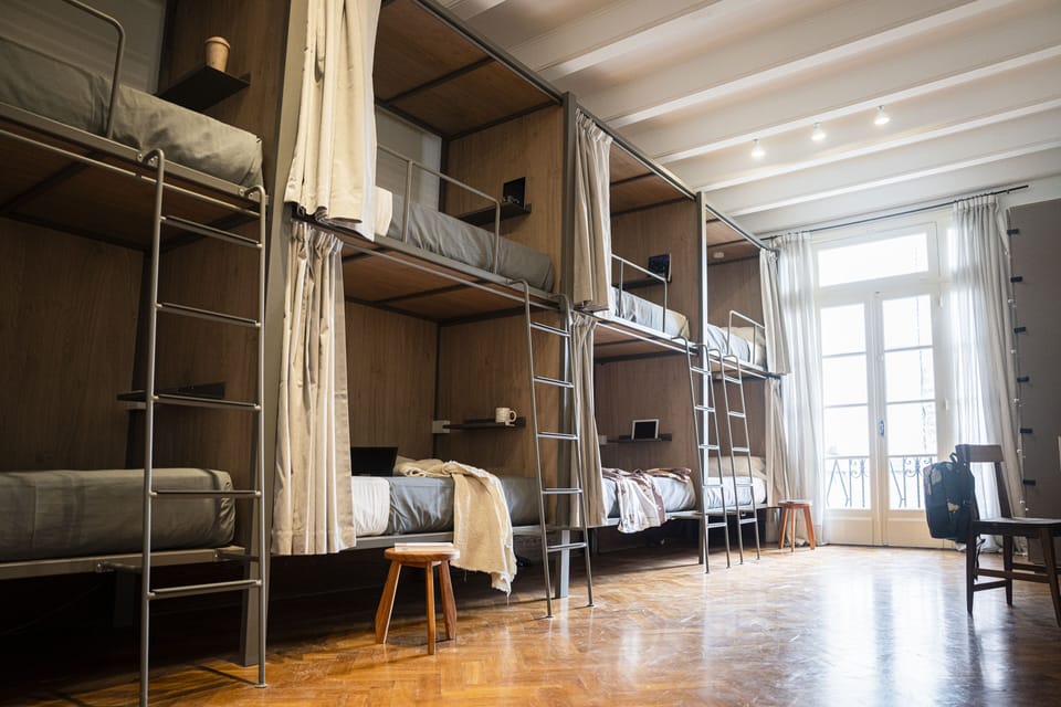 Standard Shared Dormitory | Down comforters, Select Comfort beds, soundproofing, free WiFi