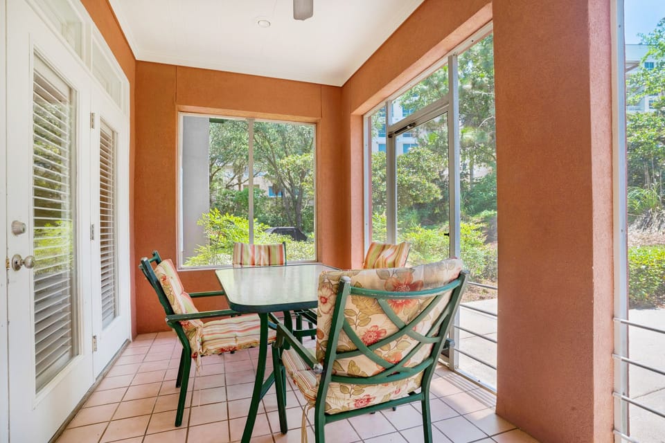 Beautiful enclosed patio