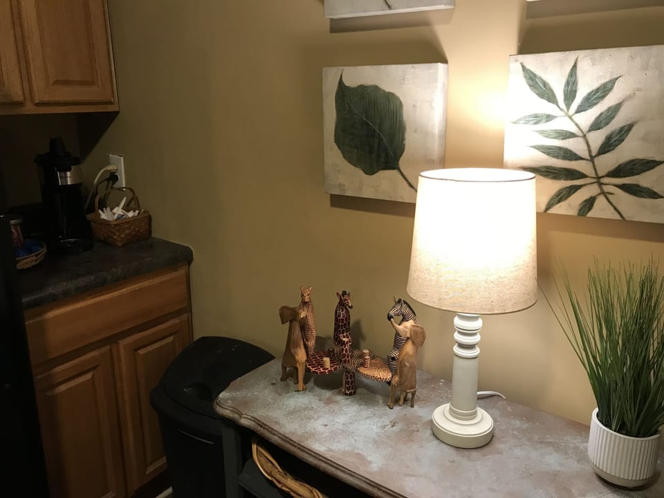 Coffee bar included!