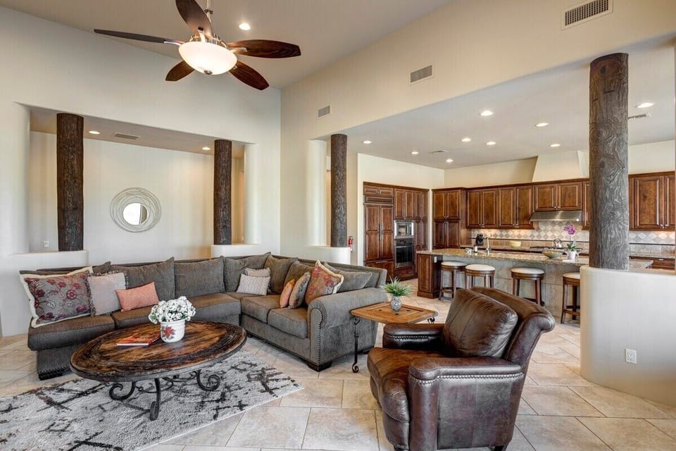 Extra large, comfortable sectional sofa