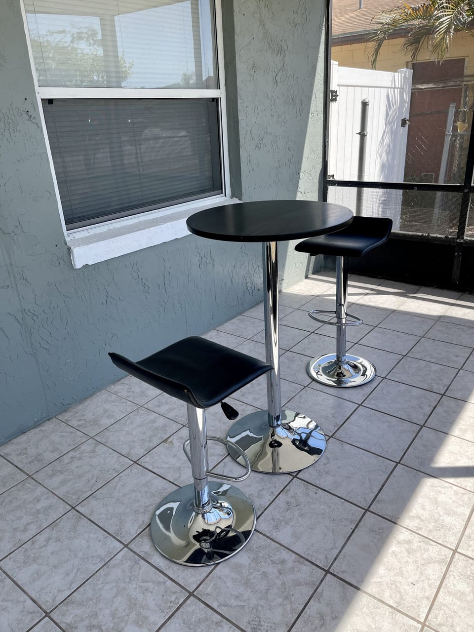 Enjoy a nice Morning drink with some fresh air.