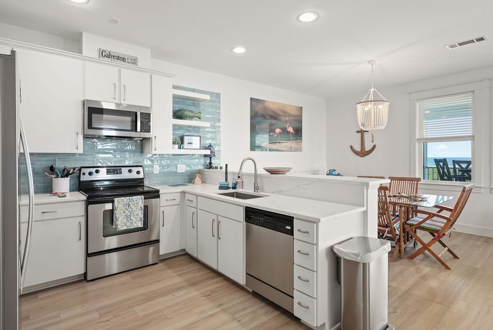Stainless steel appliances