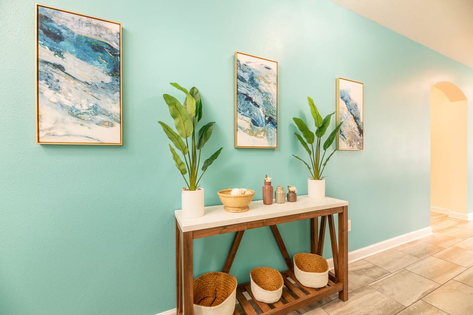 Tastefully designed for that vacation vibe.
