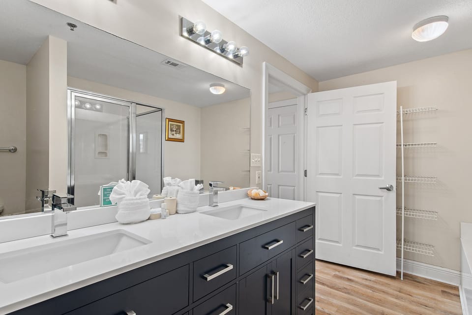 Master bathroom